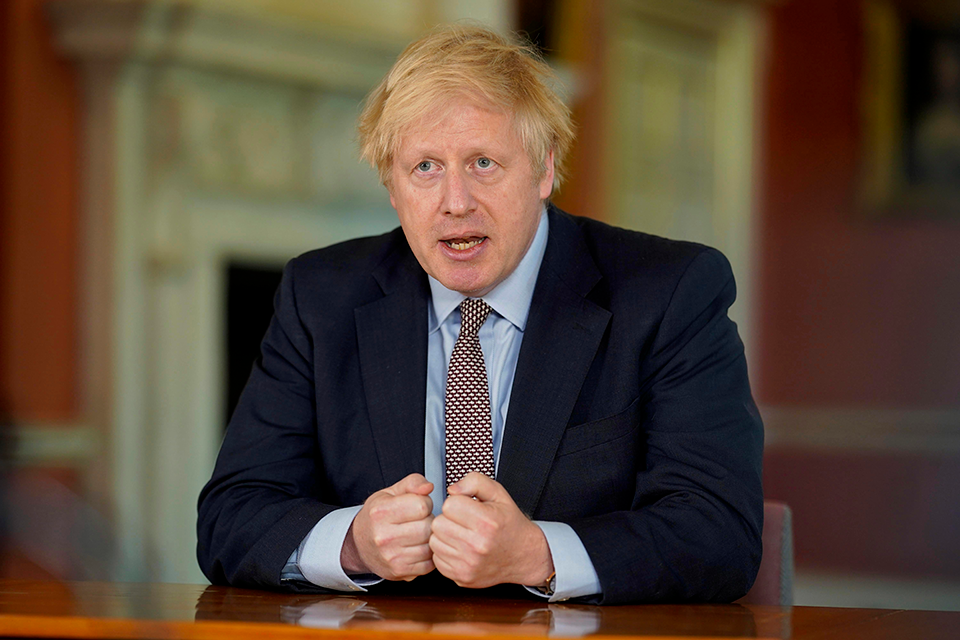 PM Boris Johnson addresses the nation on coronavirus