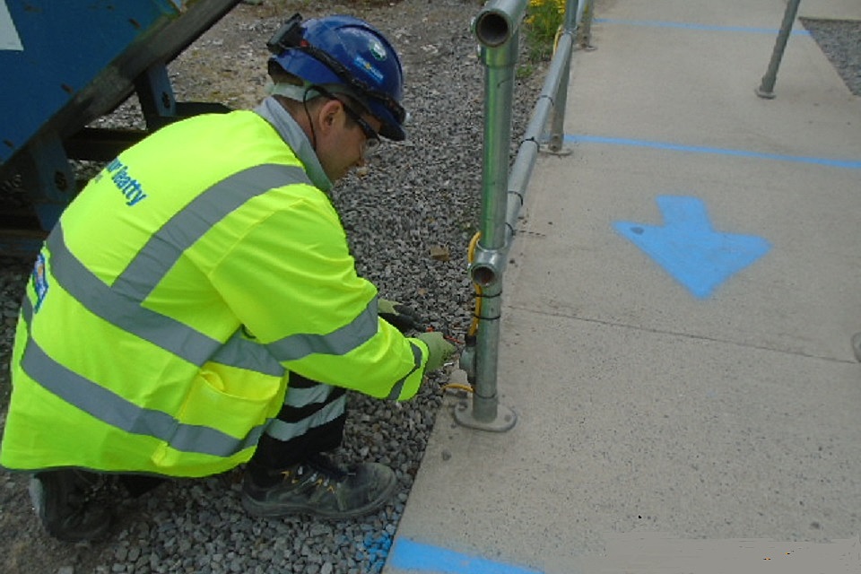 First construction site to come safely back online