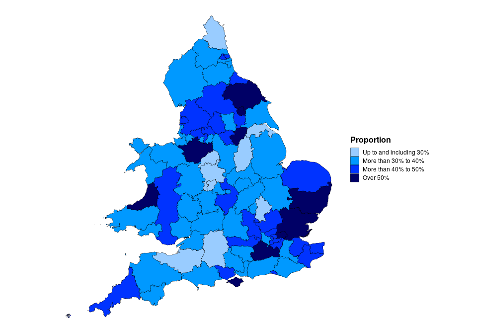 Post-Mortems held as a proportion of deaths reported to coroners, England and Wales, 2019