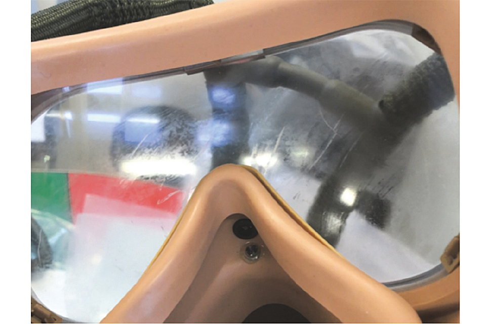 AAIB Report: Airbus A319 111, Obscured pilot vision caused by misted oxygen mask