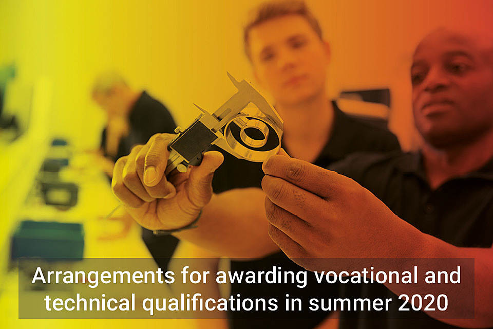 Ofqual decisions on awarding vocational and technical qualifications this summer