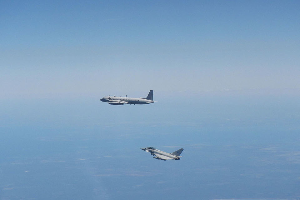 RAF jets in Lithuania intercept Russian aircraft