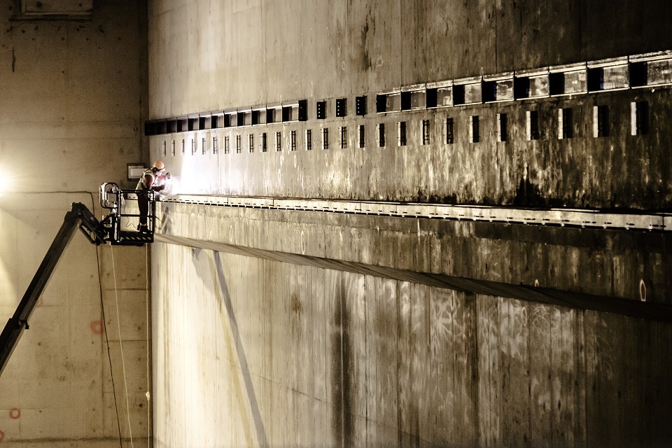 Construction restart continues