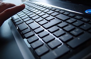 Image of computer keyboard