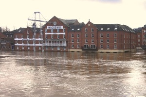 Skeldergate - the area of York to be protected by these flood plans 