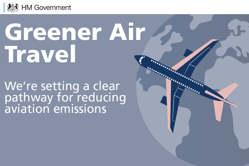 Greener air travel: we're setting a clear pathway for reducing aviation emissions.