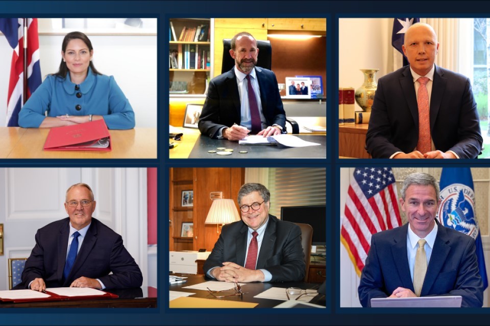 Home Secretary chairs virtual ‘Five Eyes’ security summit