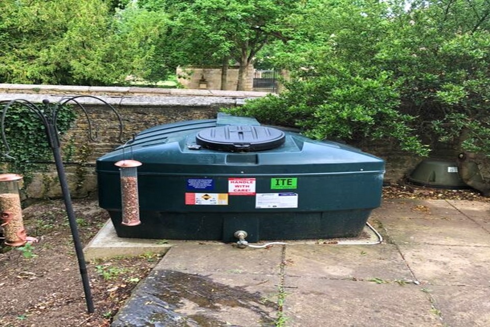 Check your heating oil tank