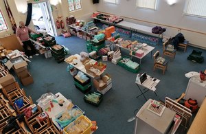 Magnox has supported local foodbanks through it's grants