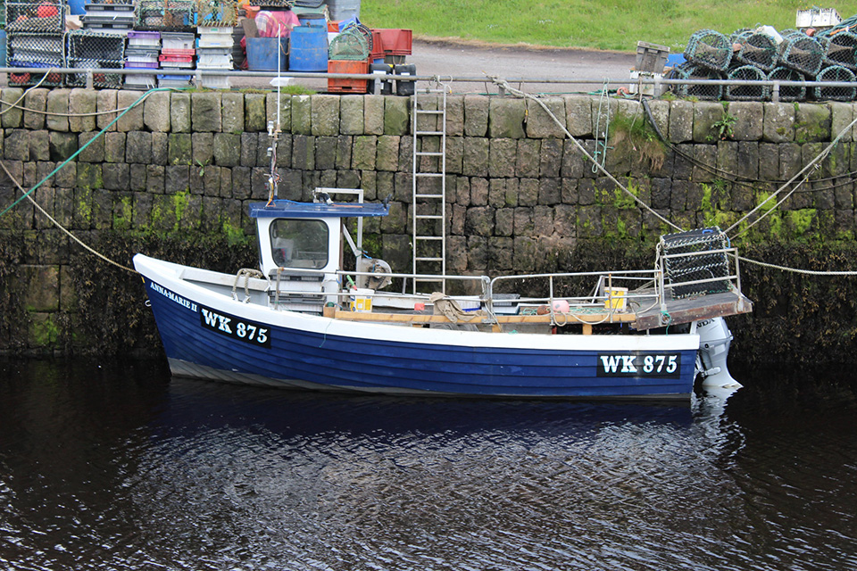 The open fishing vessel Anna-Marie II