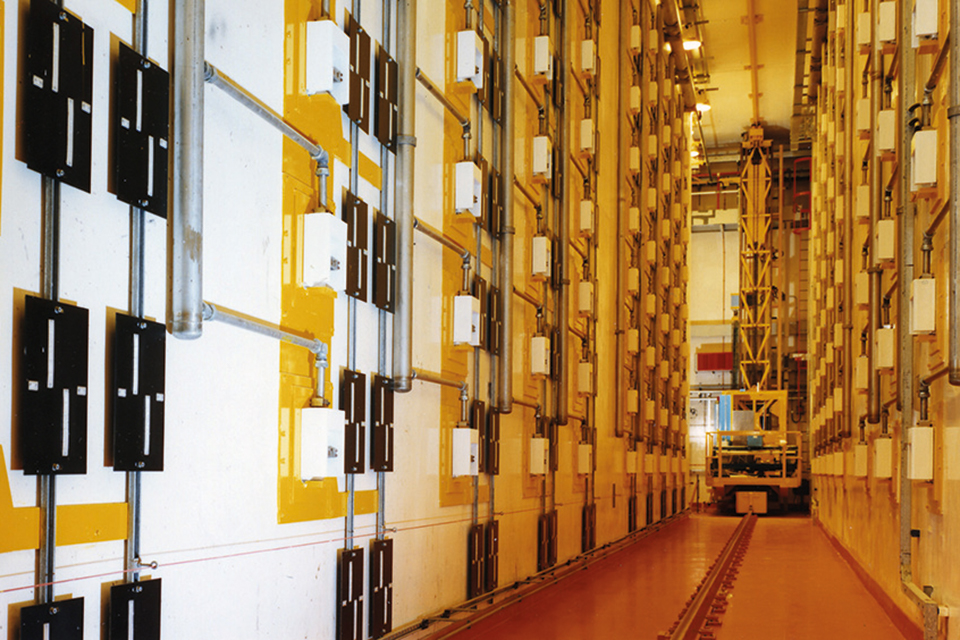 Safe and secure storage facility at Sellafield