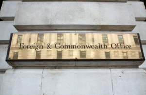 Foreign Office sign