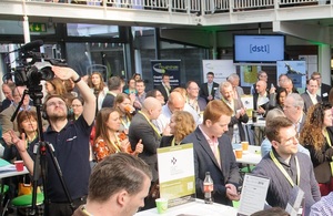 Dstl meeting suppliers at Venturefest South