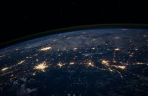 Photo of Earth at night from space