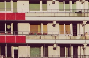 Apartments in city