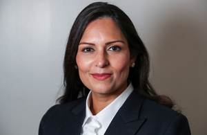 An image of Priti Patel.