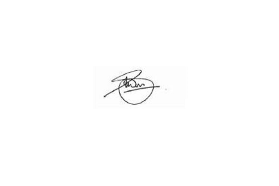 Simon Dow signature
