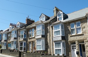 Row of terraced houses