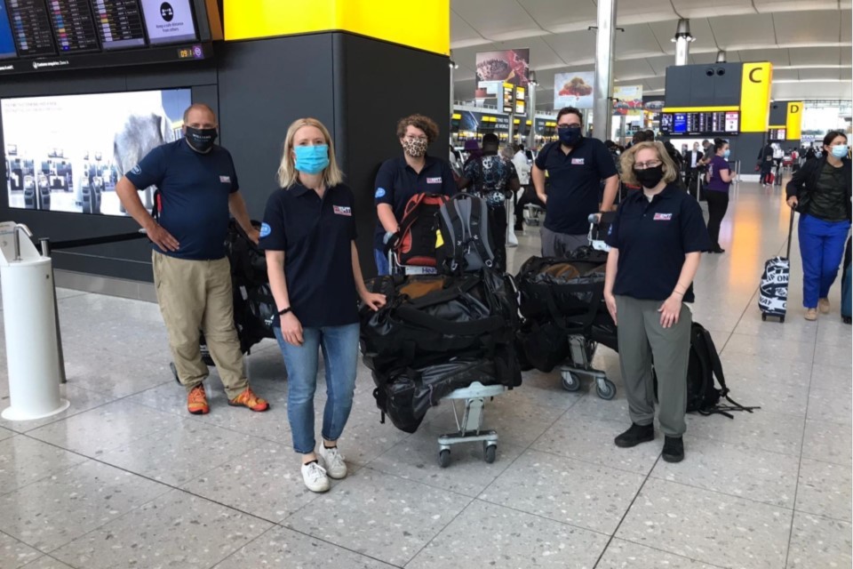 Second team of UK medics sent to support hospitals in blast-hit Beirut