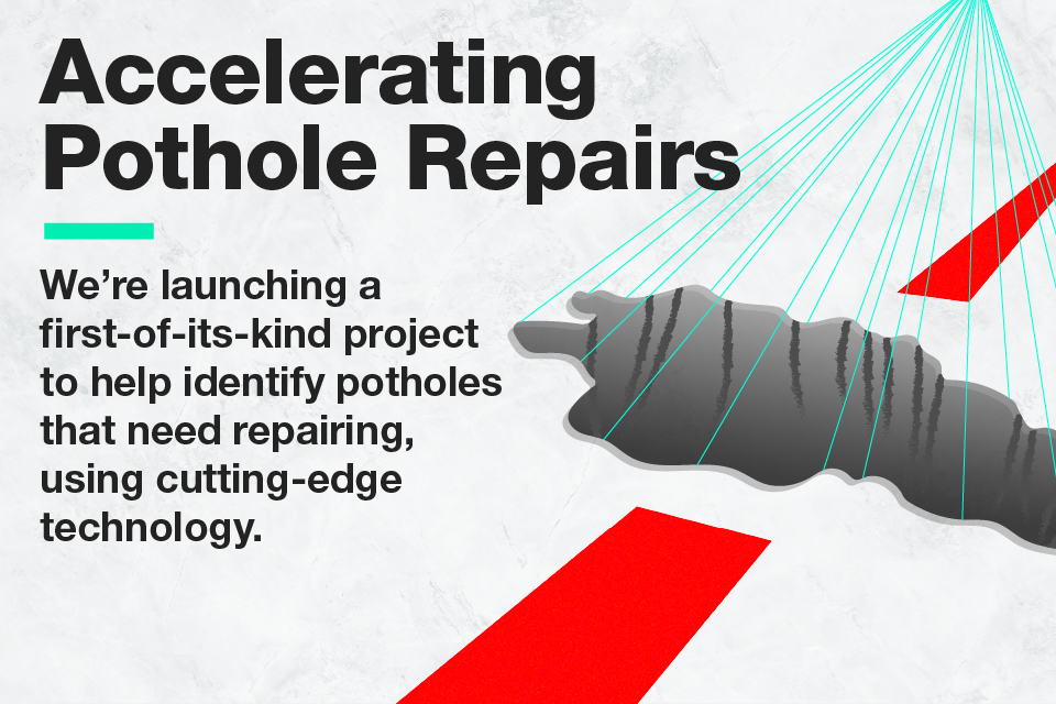 Government accelerating pothole mapping project to support motorists and cyclists ahead of school return