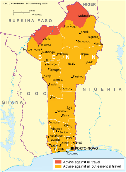 Benin travel advice - GOV.UK