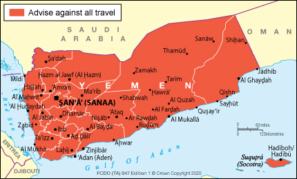 uk travel advice yemen