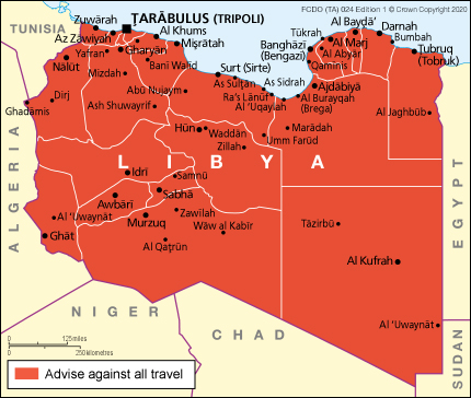 where can libyans travel without visa