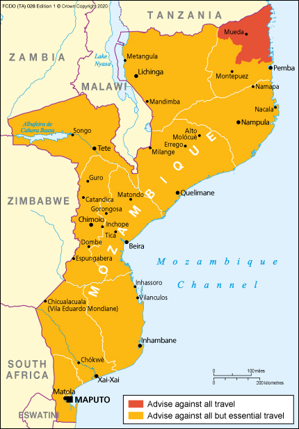 Mozambique Travel Advice Gov Uk