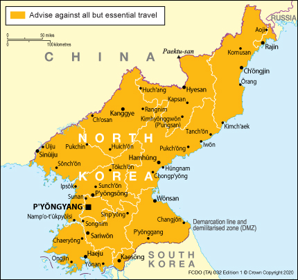 Safety and security - Korea, DPR (North Korea) travel advice - GOV.UK