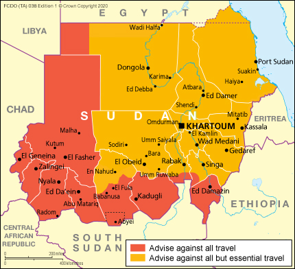 sudan covid travel requirements