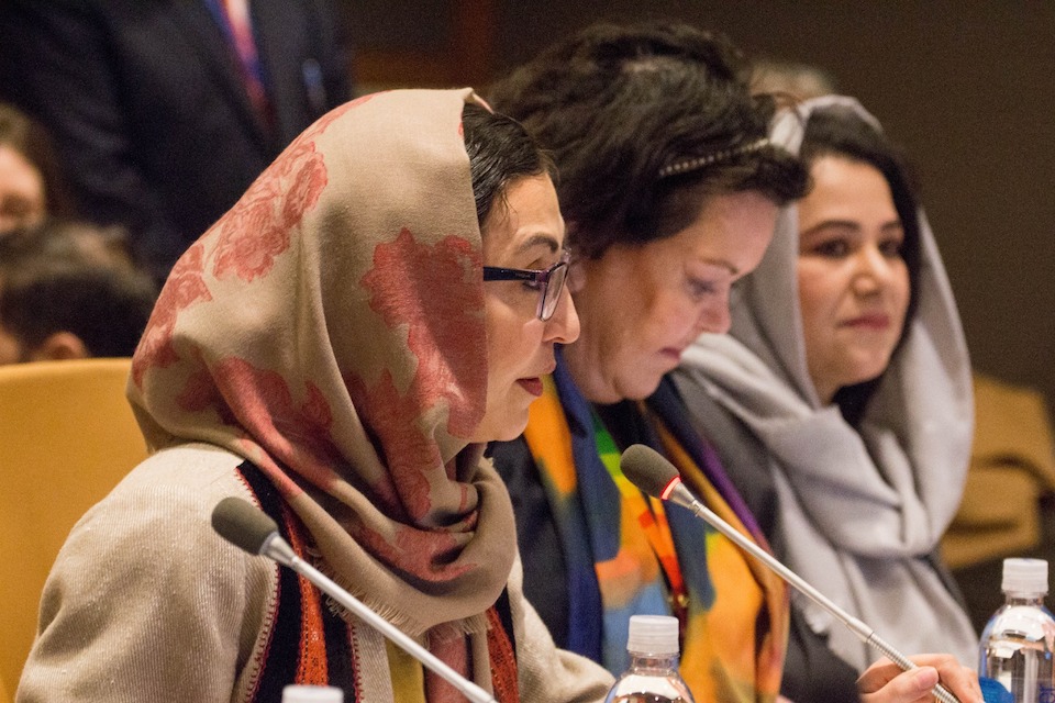 Group of Friends of Women in Afghanistan meeting, March 2020