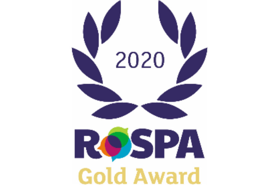DIO awarded RoSPA Gold for the fourth consecutive year