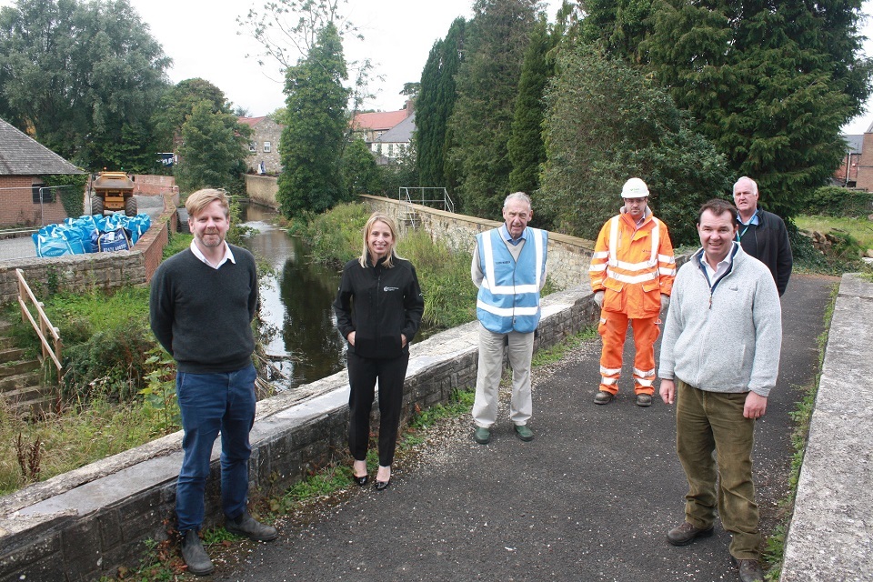 Work starts on Northumberland flood scheme