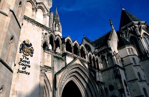 Image of the Royal Courts of Justice