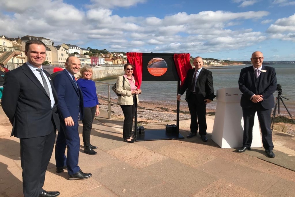 First phase of Dawlish seawall completed, securing South West’s rail links