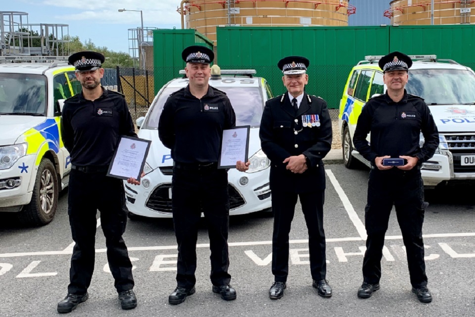 Chief Constable commends officers and rewards long service