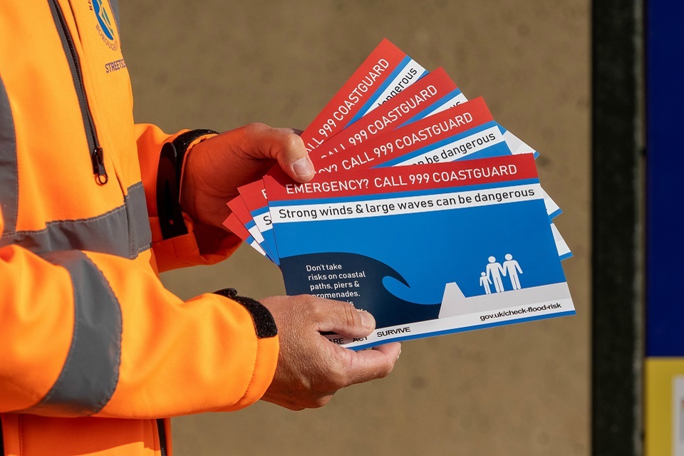 New coastal emergency 999 stickers could prove a real lifesaver