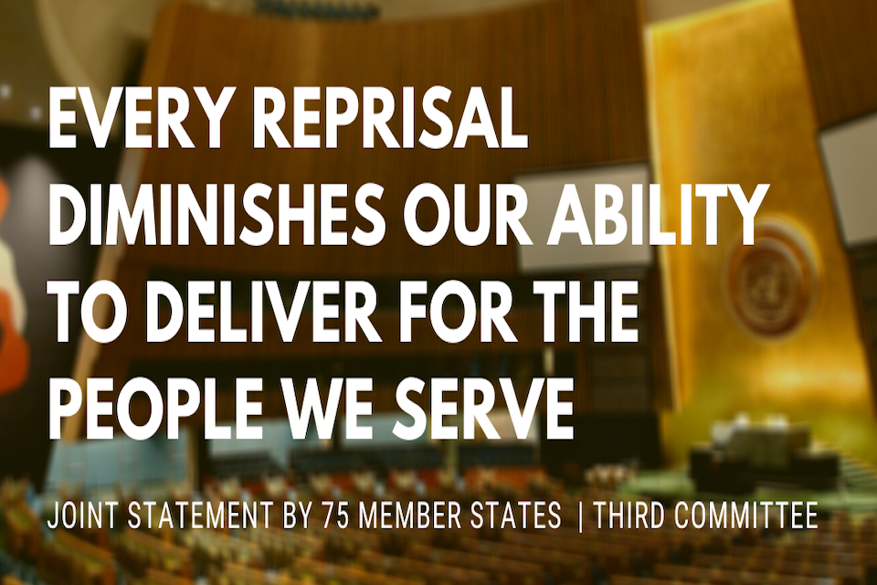 Every reprisal diminishes our ability to deliver for the people we serve