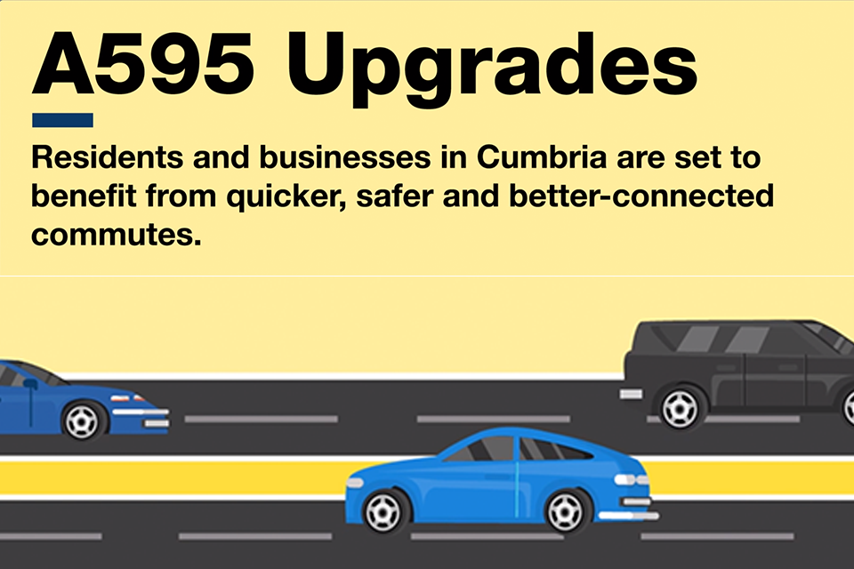 Department for Transport gives green light to £12.7 million for A595 upgrades in Cumbria