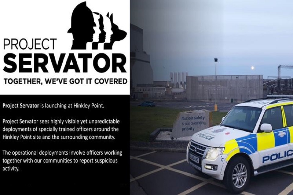 CNC Hinkley Point launches Project Servator   Trust your Instincts