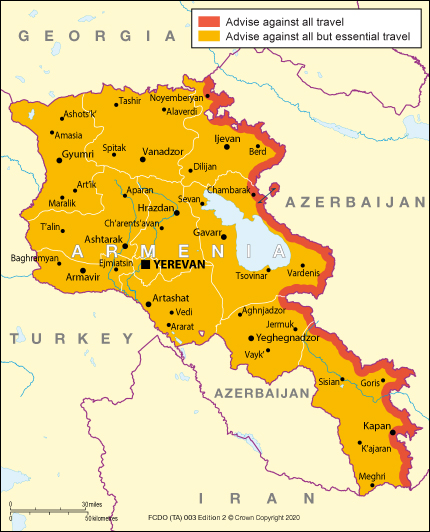 Armenia Travel Advice Gov Uk