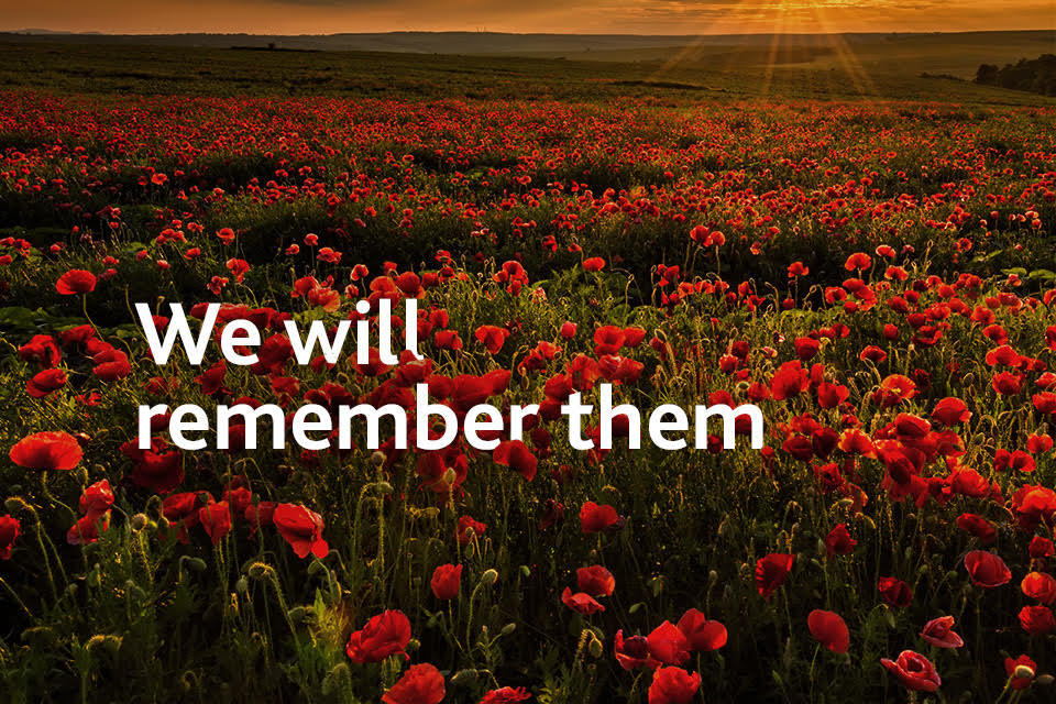 Nation falls silent for Remembrance Sunday GOV.UK