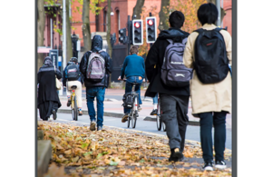 Children walking and cycling to school - Image courtesy of Living Streets