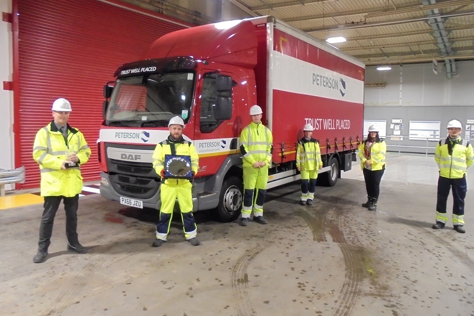 Sellafield logistics provider wins two safety awards