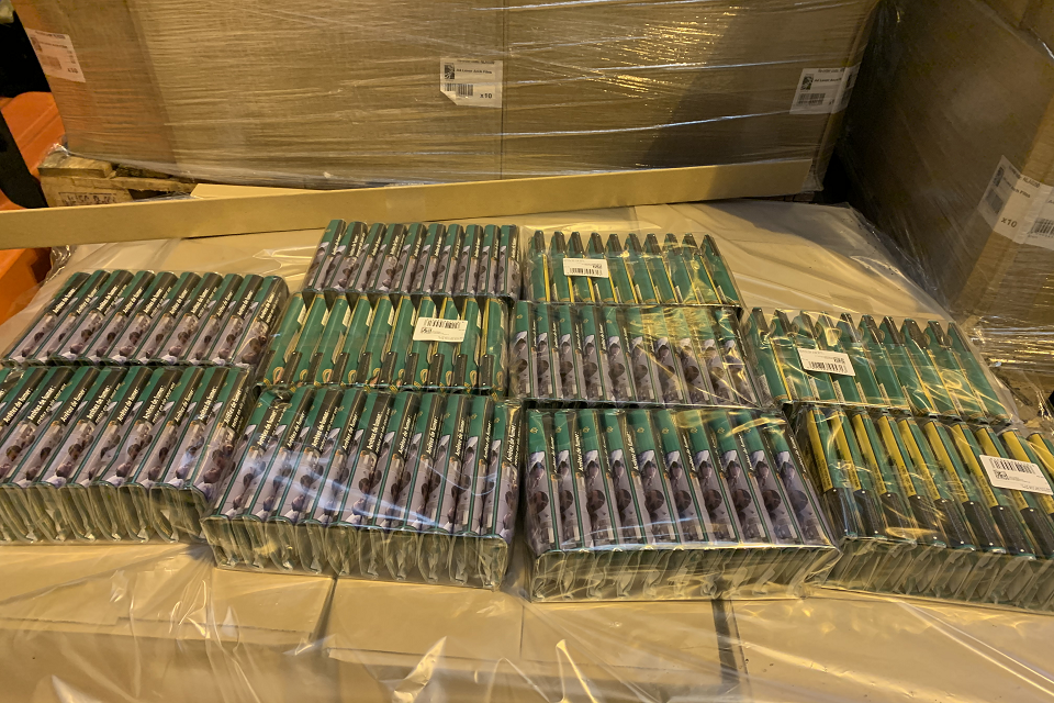 Border Force in Northern Ireland seize more than 2 tonnes of black market tobacco