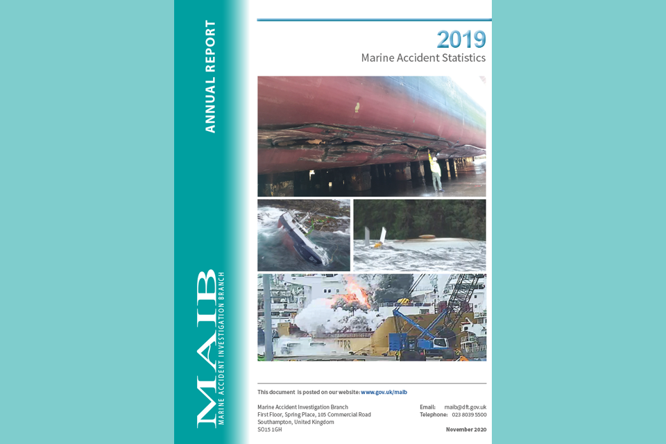 Marine Accident Statistics report 2019 published