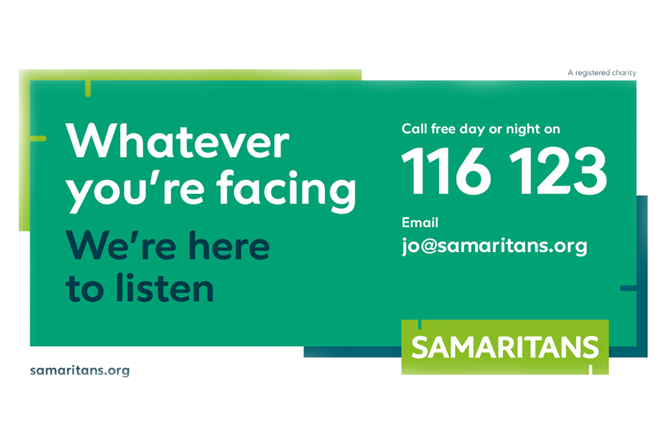 Rail Minister joins with rail industry to tackle suicide prevention