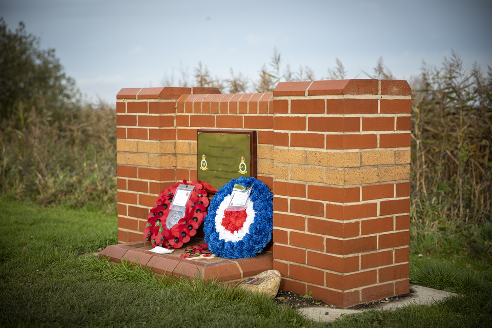 Memorial erected at HMP Whitemoor for second world war plane crash victims