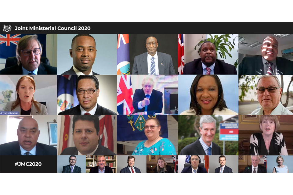 UK family of Overseas Territories come together on coronavirus, COP26 and the economy