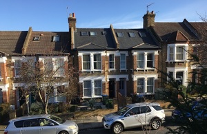 Victorian terraced houses in Charlton, south London